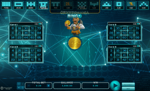 Crypto Mania Bingo slotxo ทดลองเล่น