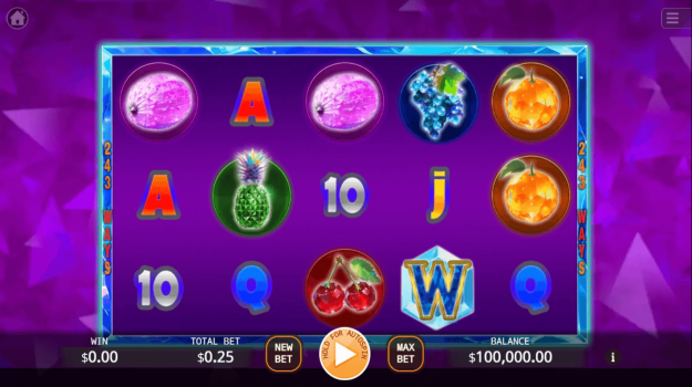 Crystal Fruits KA Gaming slottxo ทดลองเล่น