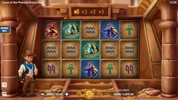 Curse of the Pharaoh Bonus Buy EVOPLAY slottxo ทดลองเล่น