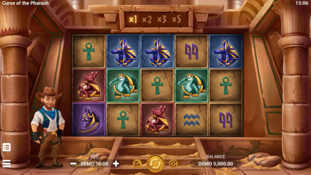 Curse of the Pharaoh EVOPLAY slottxo ทดลองเล่น