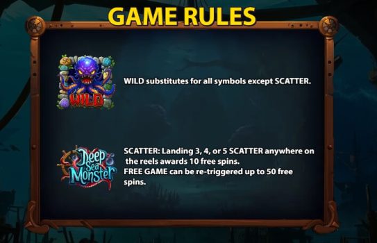 Deep Sea Monster KA Gaming slotxo ฟรีเครดิต