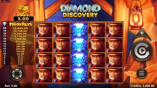 Diamond Discovery Microgaming slottxo ทดลองเล่น