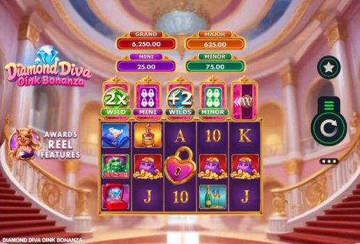 Diamond Diva Oink Bonanza Microgaming slottxo ทดลองเล่น