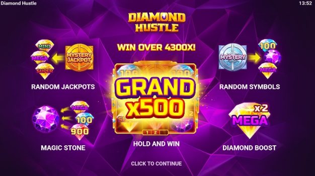 Diamond Hustle EVOPLAY slottxo ฟรีเครดิต