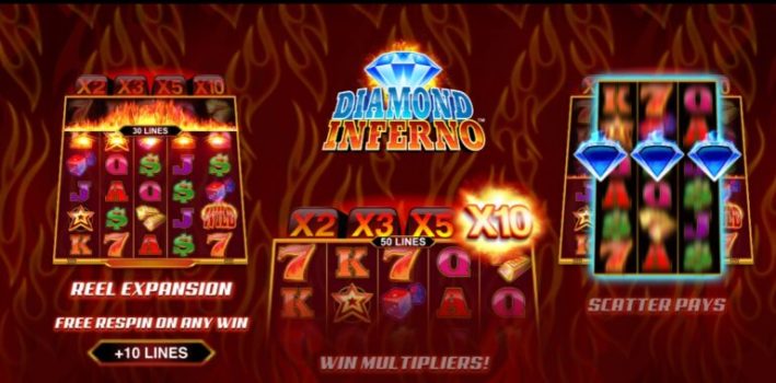 Diamond Inferno Microgaming slottxo ฟรีเครดิต