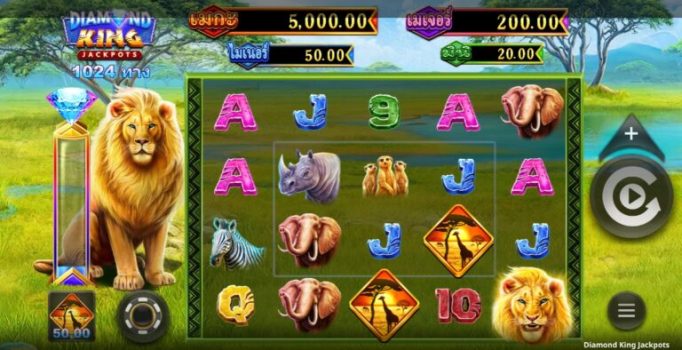 Diamond King Jackpots Microgaming slottxo ทดลองเล่น