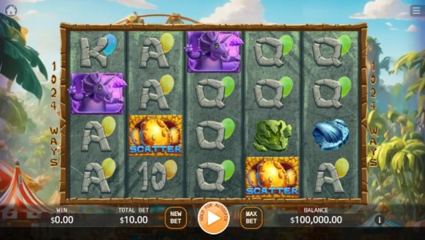 Dinosaur Carnival KA Gaming slottxo ทดลองเล่น