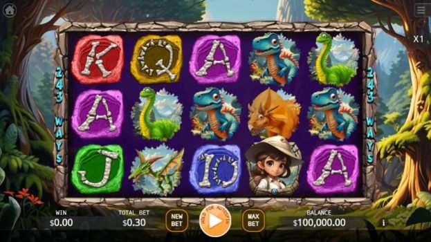 Dinosaur Park KA Gaming slottxo ทดลองเล่น