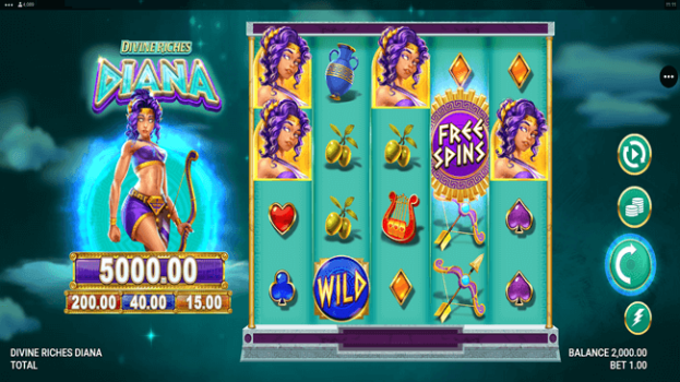 Divine Riches Diana Microgaming slottxo ทดลองเล่น