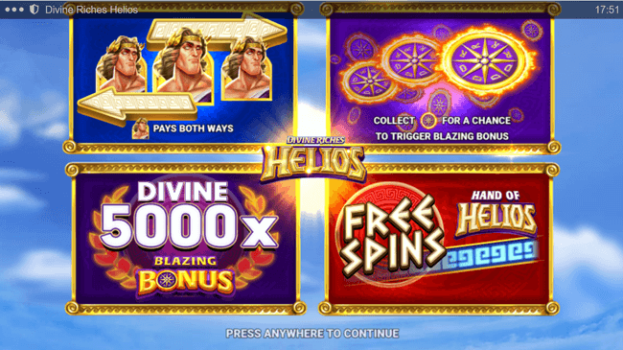 Divine Riches Helios Microgaming slottxo ฟรีเครดิต