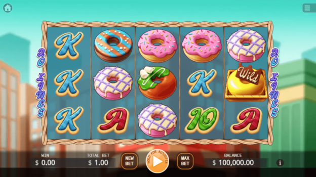 Donut City KA Gaming slottxo ทดลองเล่น