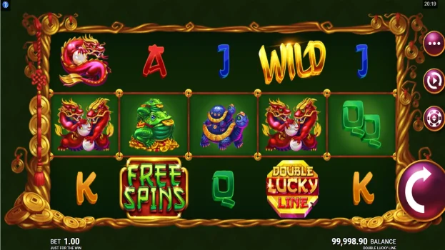 Double Lucky Line Microgaming slottxo ทดลองเล่น