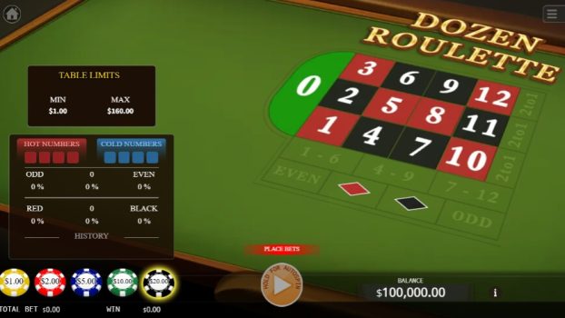 Dozen Roulette KA Gaming slottxo ทดลองเล่น