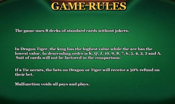Dragon Tiger KA Gaming slottxo ทางเข้า