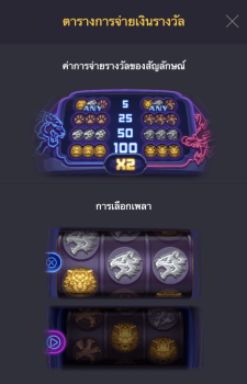 Dragon Tiger Luck PG Slot slottxo ฟรีเครดิต