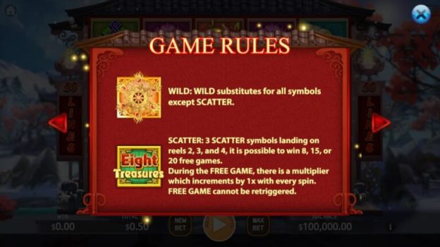 Eight Treasures KA Gaming slottxo ทางเข้า
