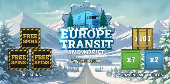 Europe Transit Snowdrift EVOPLAY slottxo ฟรีเครดิต