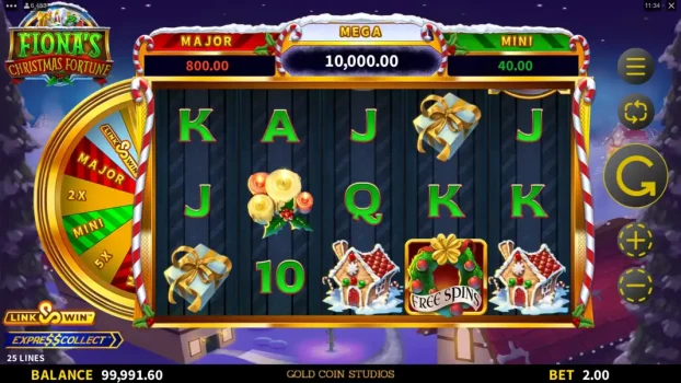 Fionas Christmas Fortune Microgaming slottxo ทดลองเล่น