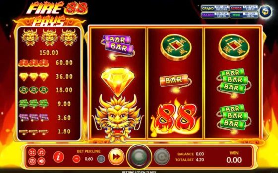 Fire 88 slotxo ทดลองเล่น