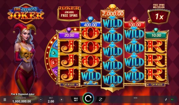 Fire and Diamond Joker Microgaming slottxo ทดลองเล่น