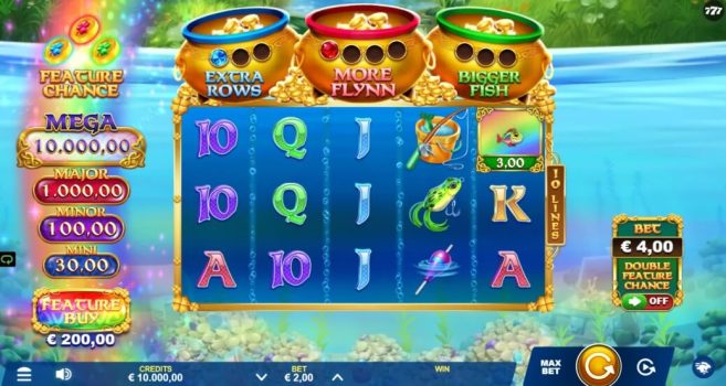 Fishin Triple Christmas Pots of Gold Power Combo Microgaming slottxo ทดลองเล่น
