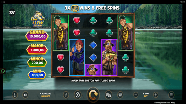 Fishing Fever Bass King Microgaming slottxo ทดลองเล่น