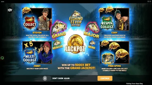 Fishing Fever Bass King Microgaming slottxo ฟรีเครดิต