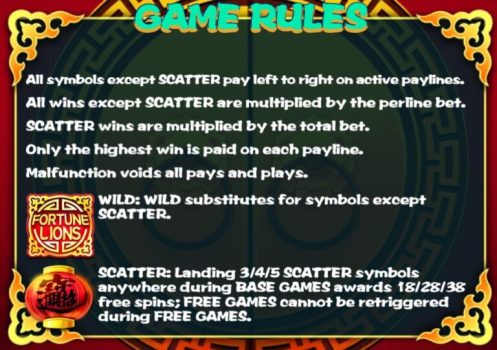 Fortune Lions KA Gaming slottxo ทางเข้า