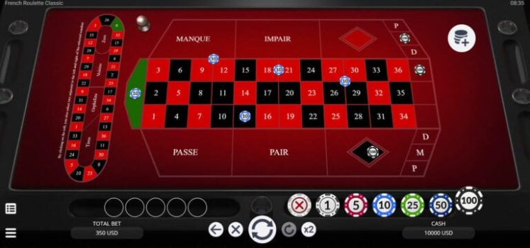 French Roulette Classic EVOPLAY slottxo ทดลองเล่น