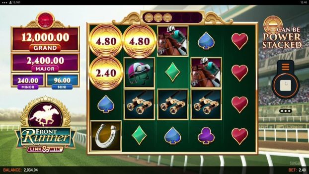 Front Runner Link and Win Microgaming slottxo ทดลองเล่น