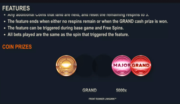 Front Runner Link and Win Microgaming slottxo ฝาก ถอน