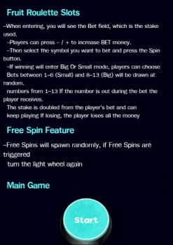 Fruit Roulette Slot ASKMESLOT slottxo ฟรีเครดิต