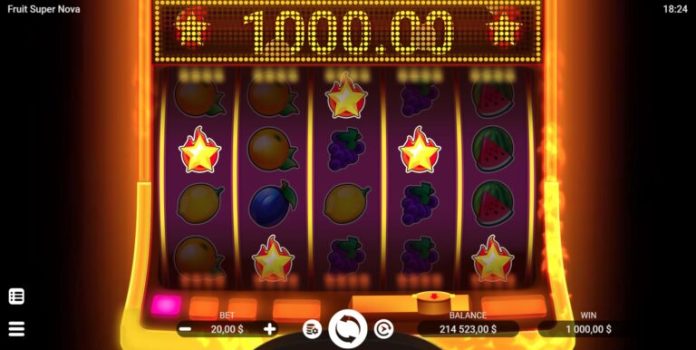 Fruit Super Nova EVOPLAY slottxo ทดลองเล่น