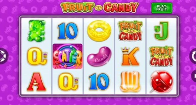 Fruit vs Candy Microgaming slottxo ทดลองเล่น