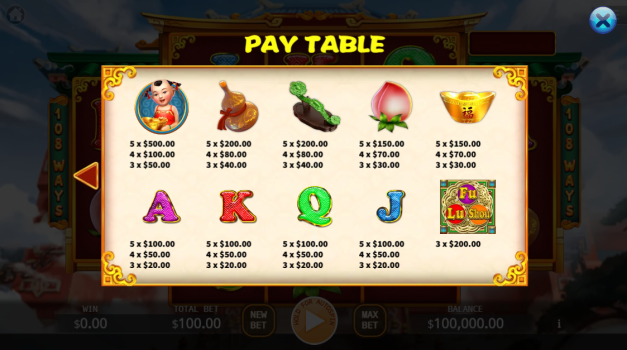 Fu Lu Shou KA Gaming slottxo ทางเข้า