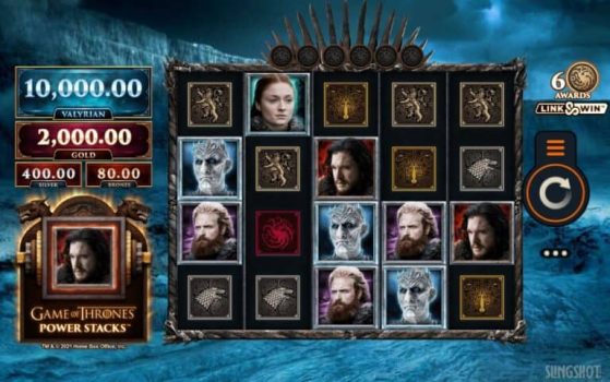 Game of Thrones Power Stacks Microgaming slottxo ทดลองเล่น