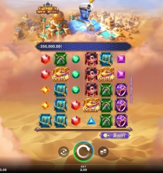 Genie's Magic Wishes Microgaming slottxo ทดลองเล่น