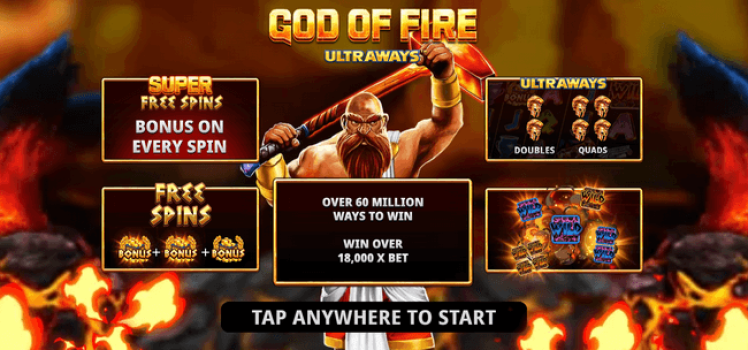 God of Fire Microgaming slottxo ฟรีเครดิต