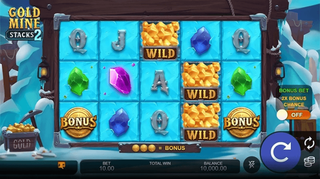 Gold Mine Stacks 2 Microgaming slottxo ทดลองเล่น