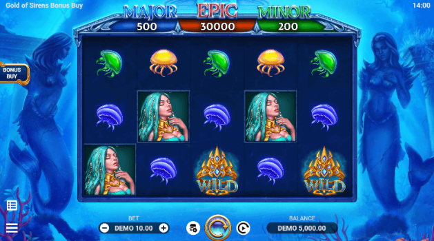 Gold of Sirens Bonus Buy EVOPLAY slottxo ทดลองเล่น