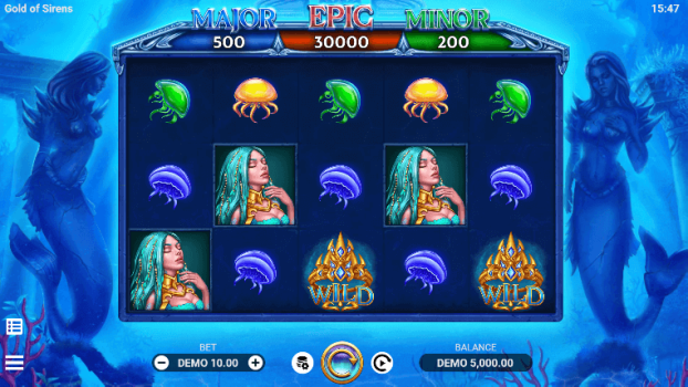 Gold of Sirens EVOPLAY slottxo ทดลองเล่น