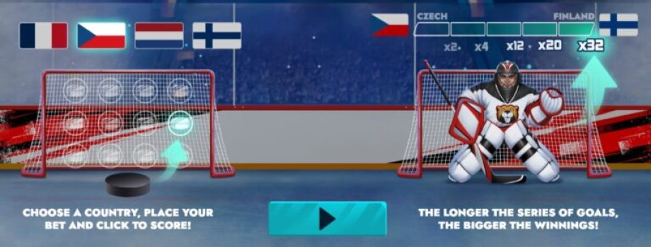 Hockey Shootout EVOPLAY slottxo ฟรีเครดิต