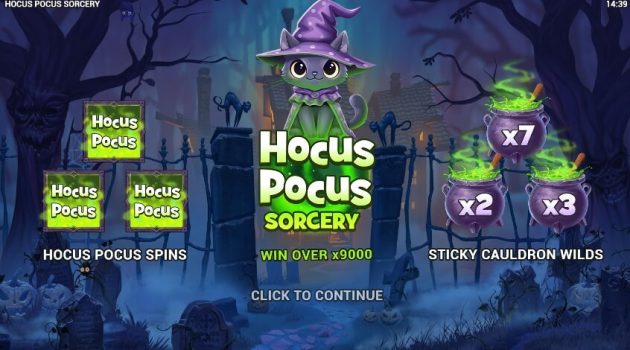Hocus Pocus Sorcery EVOPLAY slottxo ฟรีเครดิต