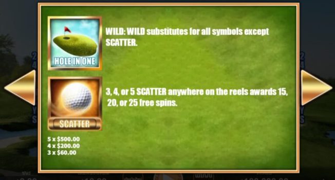 Hole In One KA Gaming slottxo ฝาก ถอน