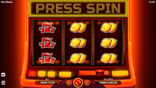 Hot Mania EVOPLAY slottxo ทดลองเล่น