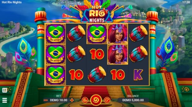 Hot Rio Nights EVOPLAY slottxo ทดลองเล่น