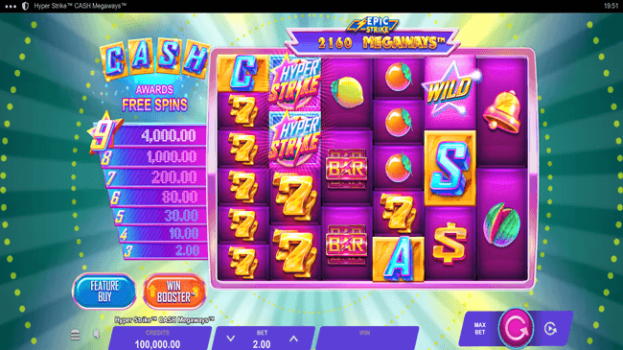 Hyper Strike Cash Megaways Microgaming slottxo ทดลองเล่น