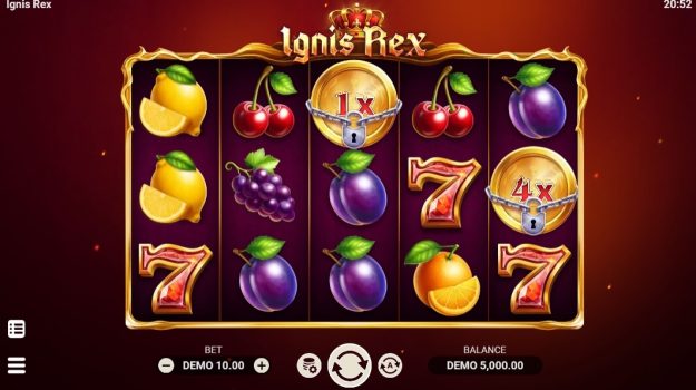 Ignis Rex EVOPLAY slottxo ทดลองเล่น
