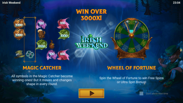 Irish Weekend EVOPLAY slottxo ฟรีเครดิต