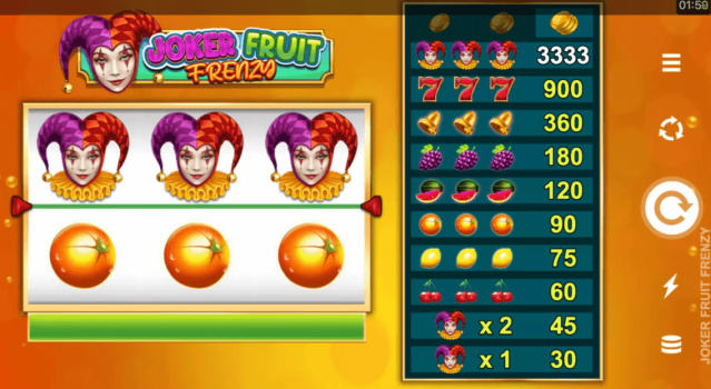 Joker Fruit Frenzy Microgaming slottxo ทดลองเล่น
